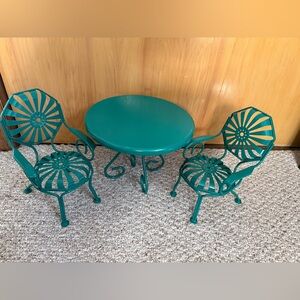 Vintage American girl Kits table and chairs